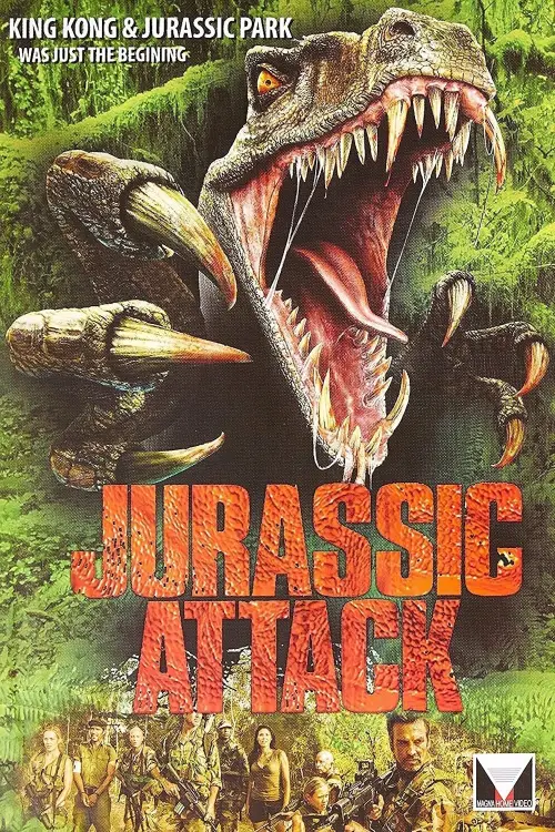 Movie poster "Jurassic Attack"