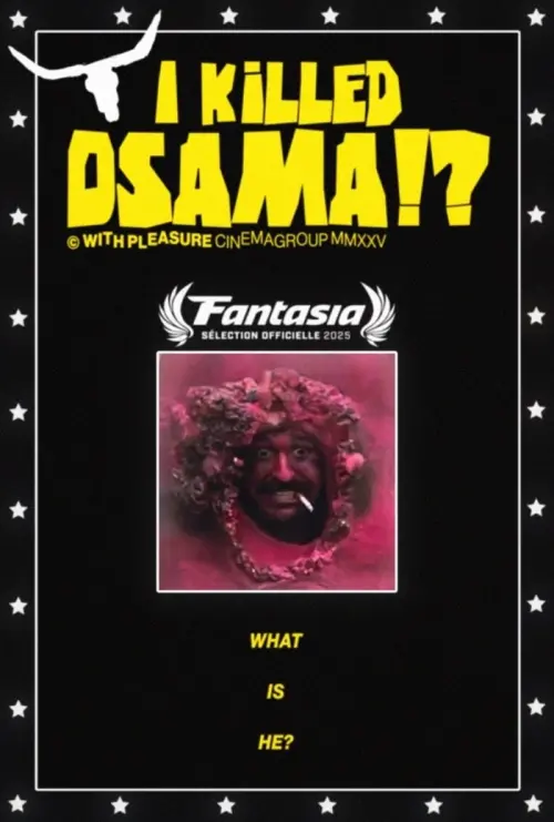 Movie poster "I Killed Osama!?"