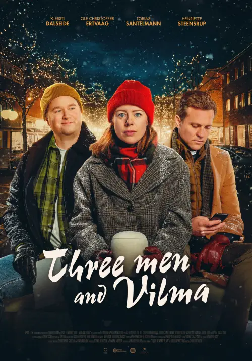Movie poster "Three Men for Vilma"