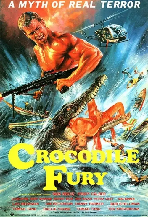Movie poster "Crocodile Fury"