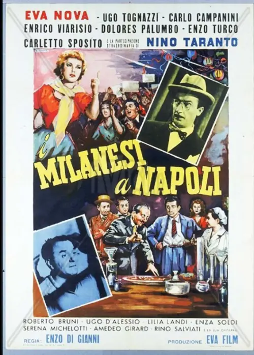 Movie poster "I milanesi a Napoli"