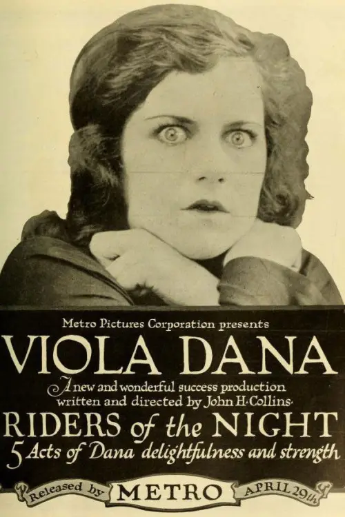 Movie poster "Riders of the Night"