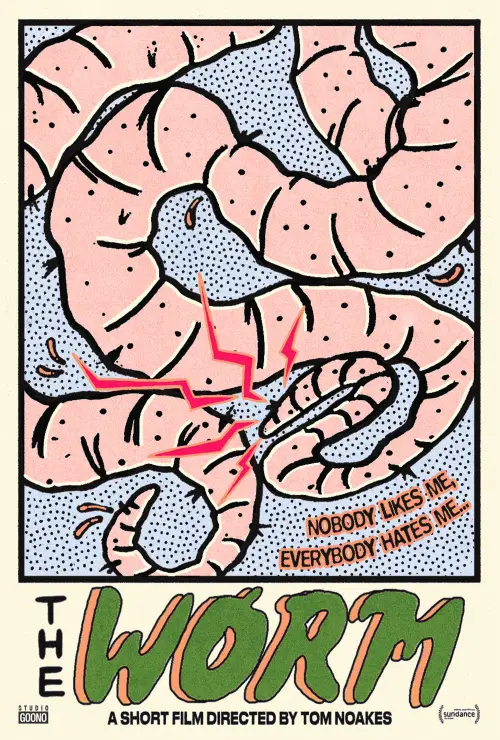 Movie poster "The Worm"