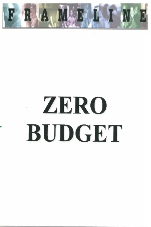 Movie poster "Zero Budget"
