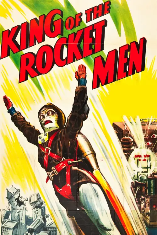 Movie poster "King of the Rocket Men"
