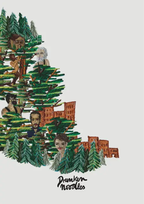 Movie poster "Drunken Noodles"