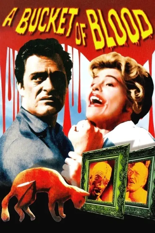 Movie poster "A Bucket of Blood"