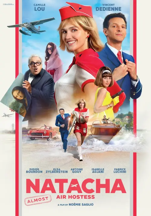 Movie poster "Natacha (Almost) Air Hostess"