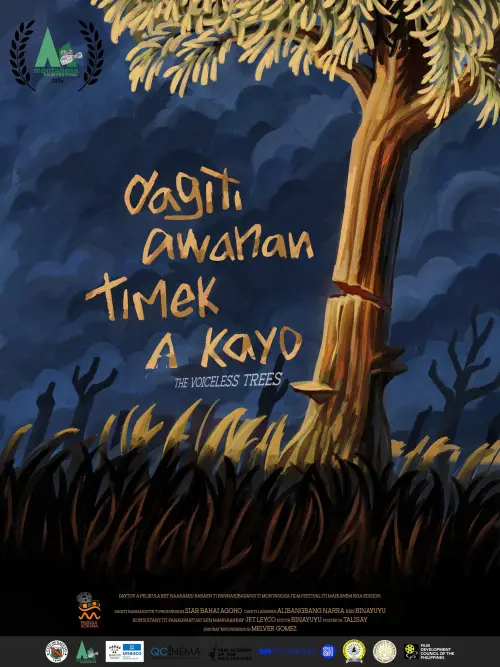 Movie poster "The Voiceless Trees"