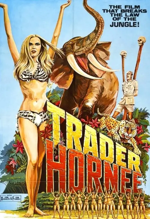 Movie poster "Trader Hornee"