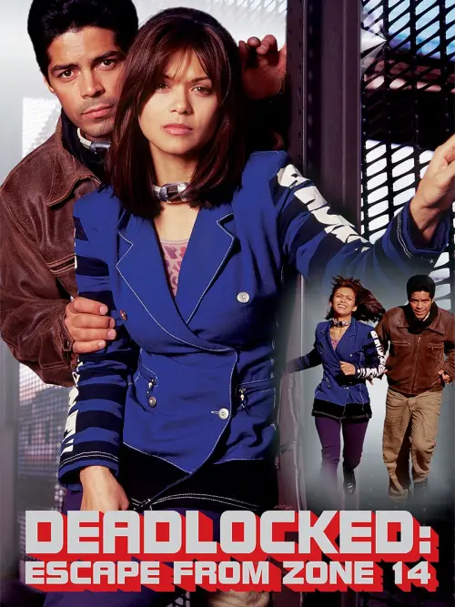 Movie poster "Deadlocked: Escape from Zone 14"