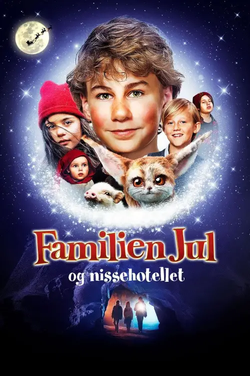 Movie poster "Familien Jul og nissehotellet"