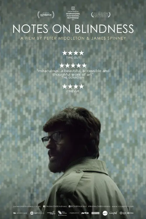 Movie poster "Notes on Blindness"