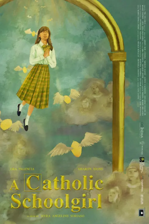 Movie poster "A Catholic Schoolgirl"