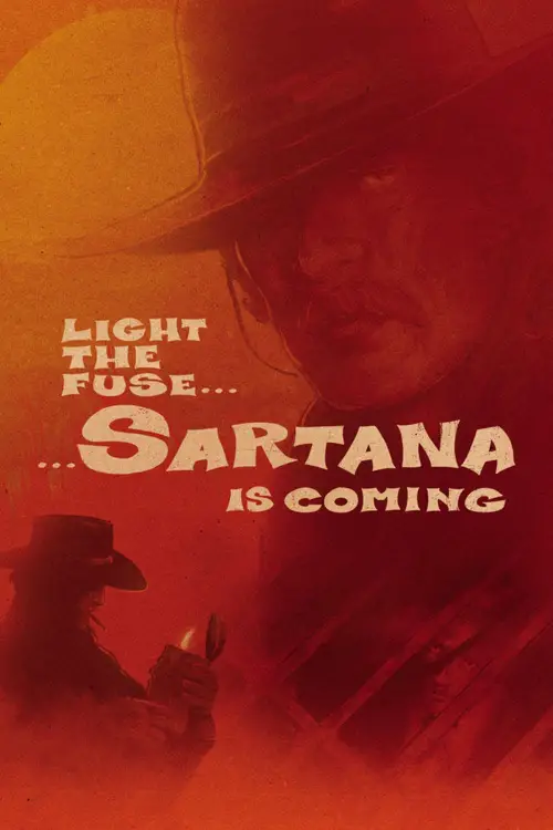 Movie poster "Light the Fuse… Sartana Is Coming"