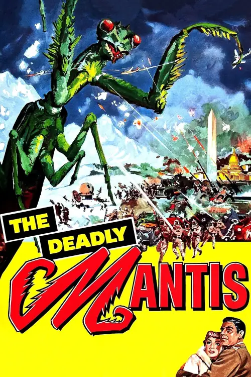 Movie poster "The Deadly Mantis"