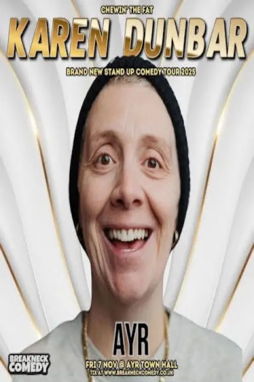 Movie poster "Karen Dunbar Live from Ayr"