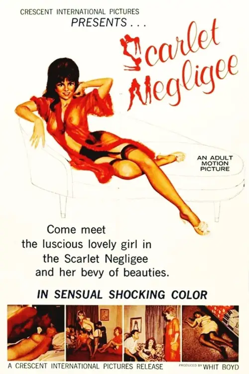 Movie poster "Scarlet Négligée"