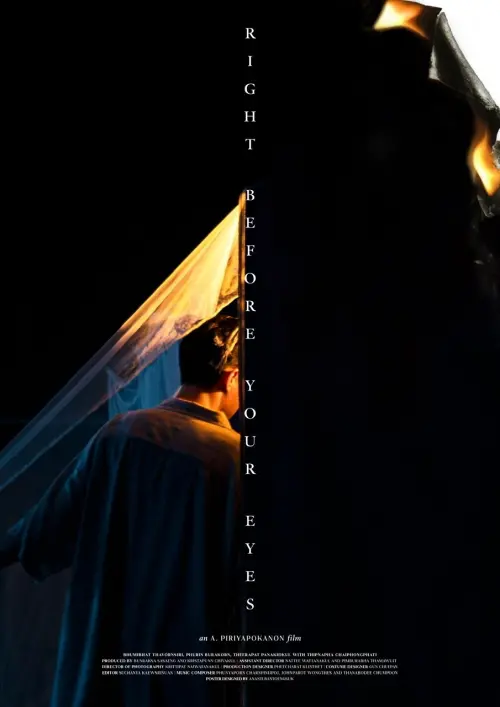 Movie poster "Right Before Your Eyes"