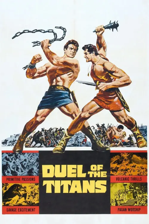 Movie poster "Duel of the Titans"