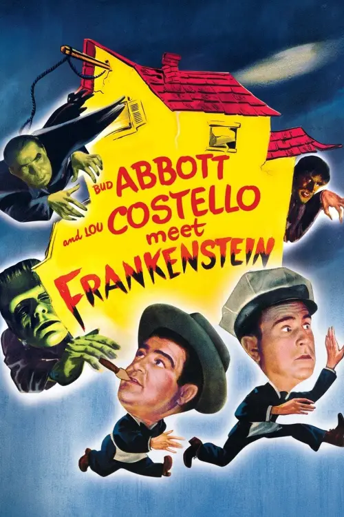 Movie poster "Bud Abbott and Lou Costello Meet Frankenstein"