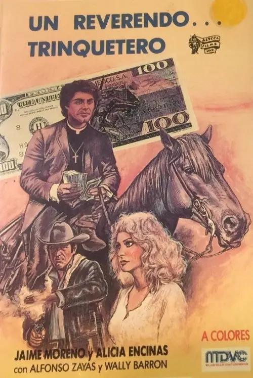 Movie poster "Un reverendo trinquetero"