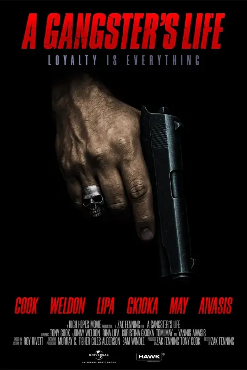 Movie poster "A Gangster