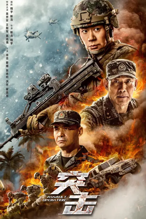 Movie poster "Assault Operation"