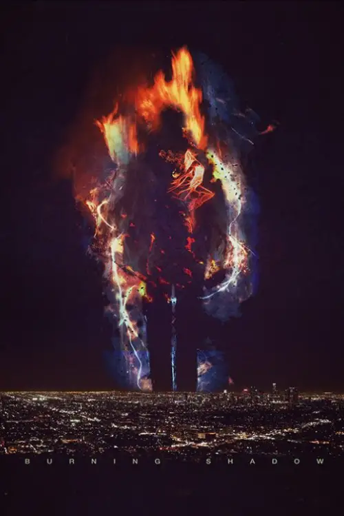 Movie poster "Burning Shadow"