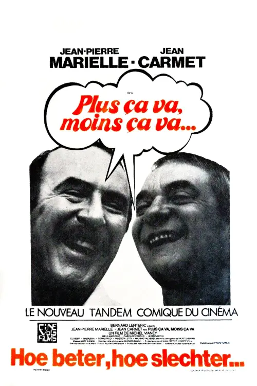 Movie poster "Plus ça va, moins ça va"