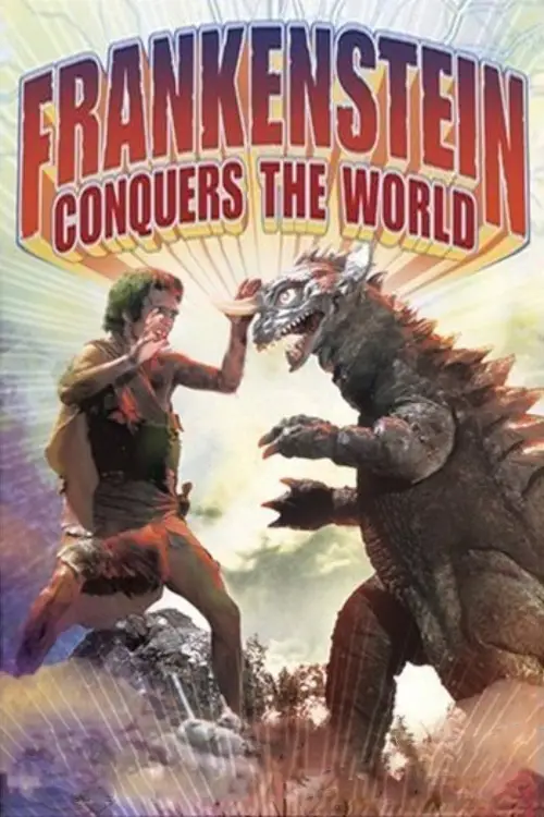 Movie poster "Frankenstein Conquers the World"