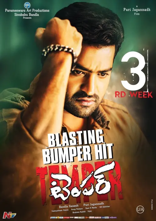 Movie poster "Temper"