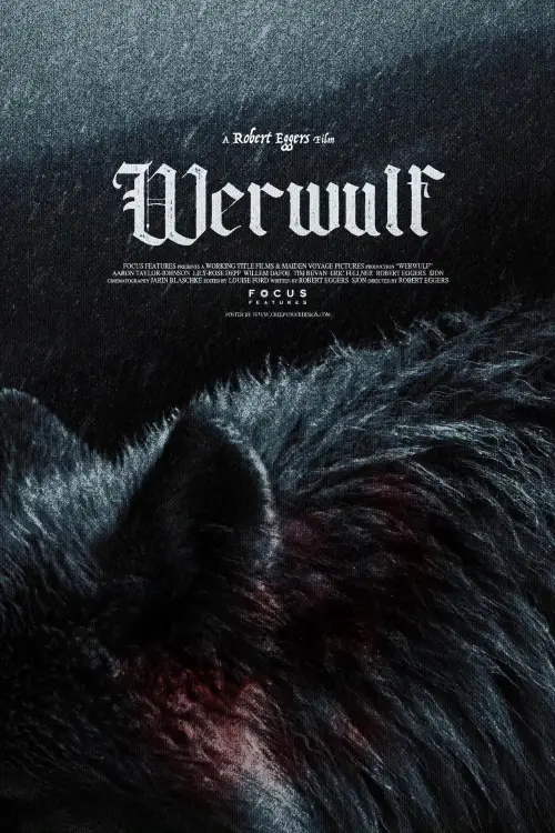 Movie poster "Werwulf"
