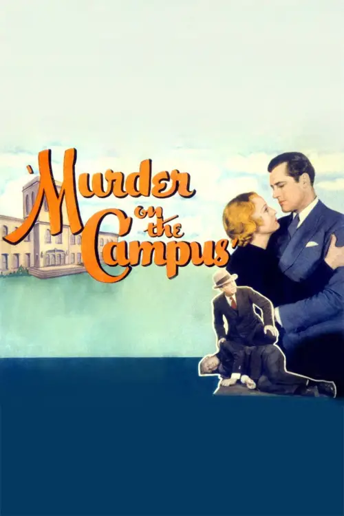 Movie poster "Murder on the Campus"