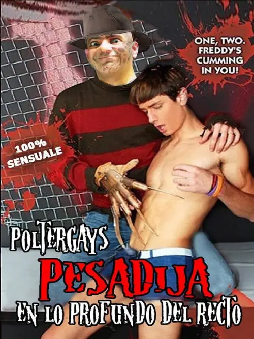Movie poster "Poltergays: Pesadija en lo profundo del recto"