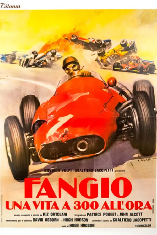 Movie poster "Fangio: Una vita a 300 all