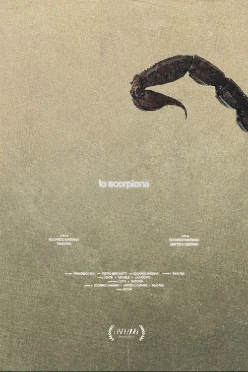 Movie poster "Lo Scorpione"