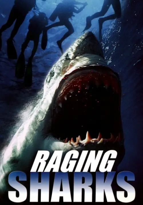 Movie poster "Raging Sharks"
