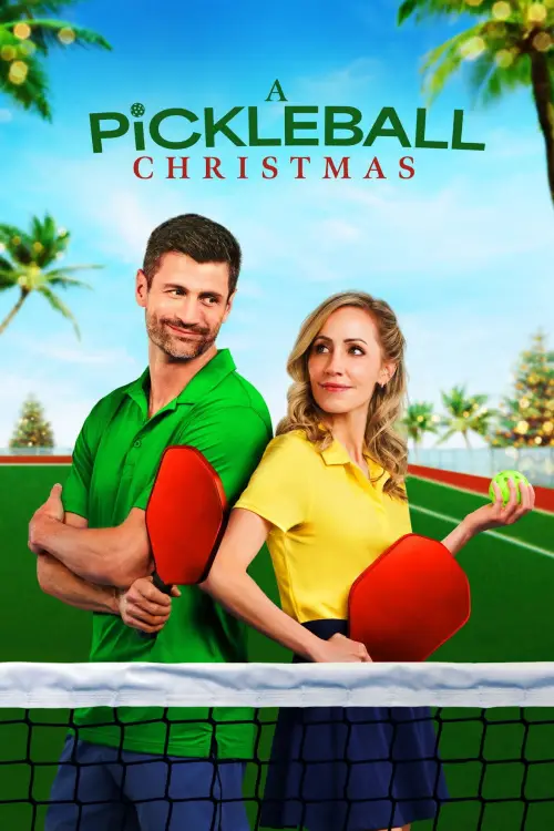 Movie poster "A Pickleball Christmas"