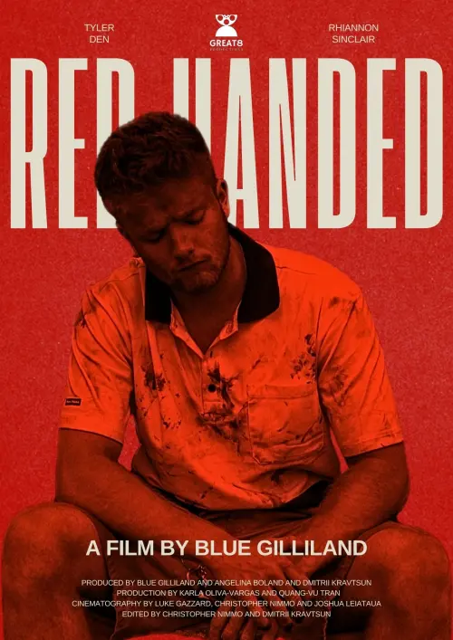 Movie poster "Red Handed"