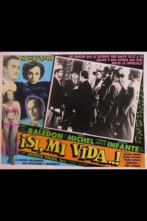 Movie poster "Si, Mi vida"
