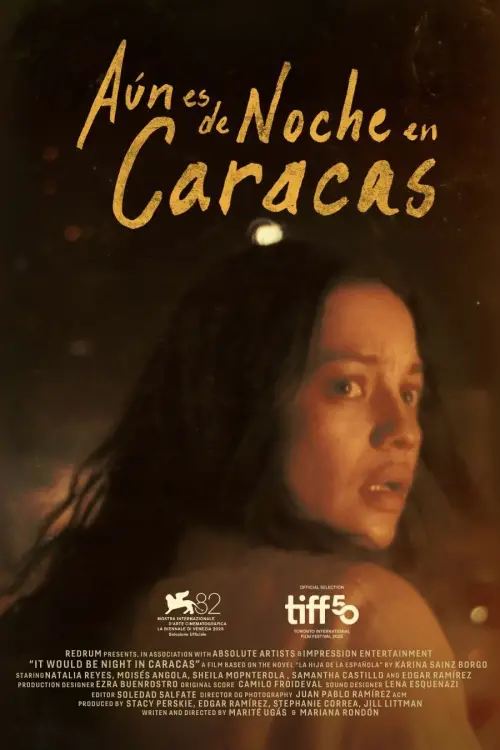 Movie poster "It Would Be Night in Caracas"