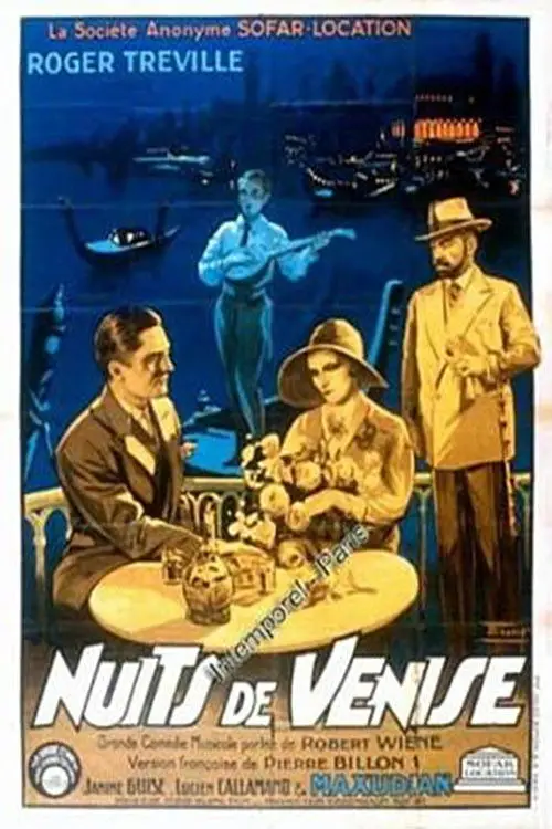 Movie poster "Venetian Nights"