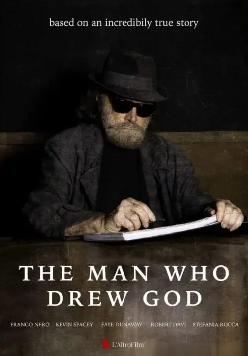 Movie poster "The Man Who Drew God"