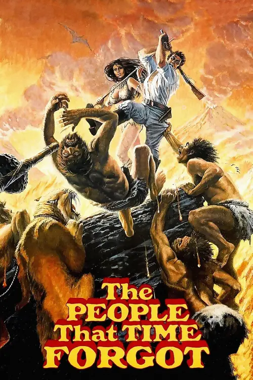 Movie poster "The People That Time Forgot"