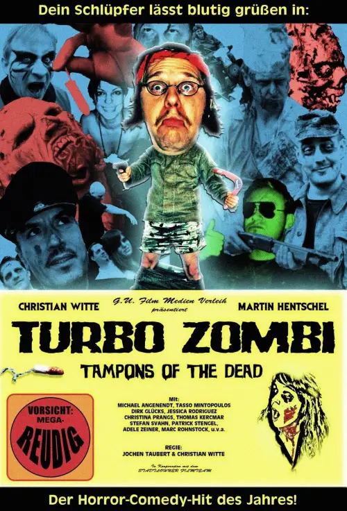 Movie poster "Turbo Zombi - Tampons of the Dead"