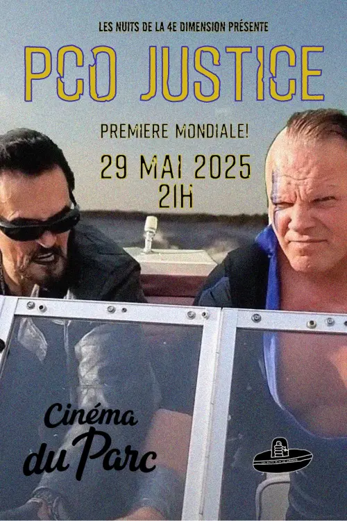 Movie poster "PCO JUSTICE"