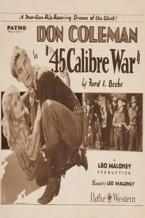 Movie poster ".45 Calibre War"