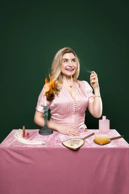 Movie poster "Harriet Kemsley: Everything Always Works Out For Me"