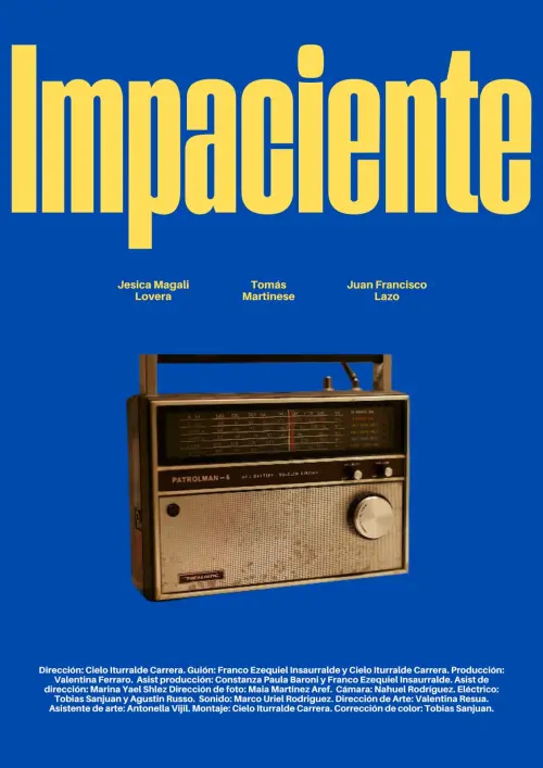 Movie poster "Impaciente"